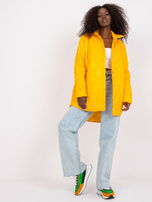 Dunkelgelbe Damenjacke für den Frühling Callie RUE PARIS.
