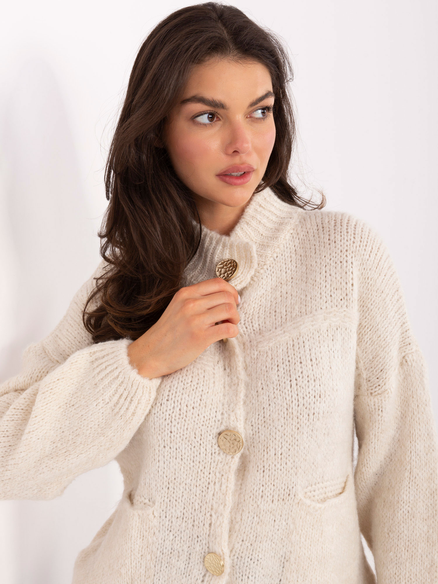 Sweter jasny beżowy