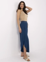 Hurt Morskie wiskozowe spodnie na lato OCH BELLA