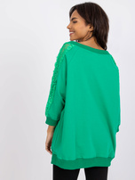 Zielona bluzka na co dzień Leja RUE PARIS