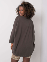 Ciemna khaki bluzka Imani