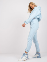 Light blue two-piece sweatsuit set Auxerre