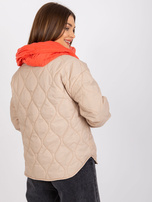 Koralowa chusta z wiskozy