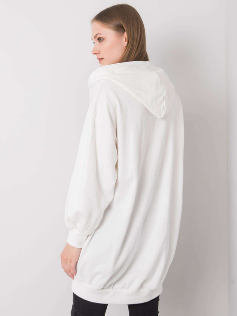 Biała bluza z kapturem Olive