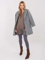 Fango elegancki sweter z domieszką moheru