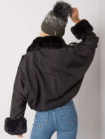 Khaki czapka zimowa z pomponem Ally RUE PARIS