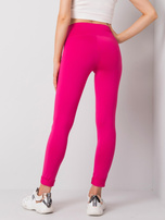 Fuksjowe legginsy sportowe Leffy