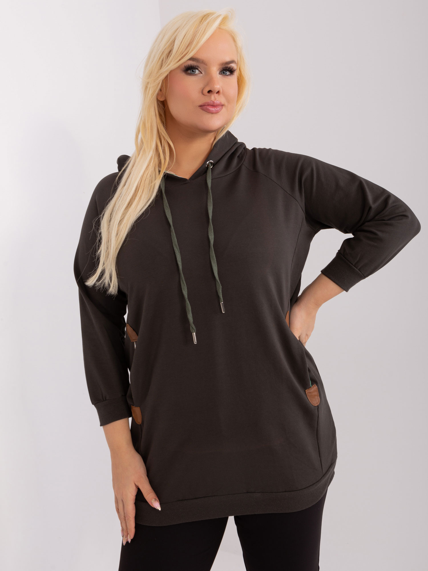 Bluza ciemny khaki