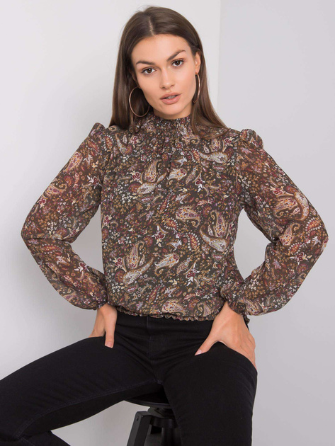 Ciemnozielona bluzka Raya SUBLEVEL