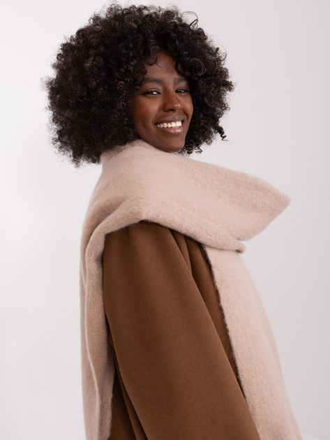 Hurtownia onlne Ciemnobeżowy długi szal damski