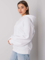 Biała bluza z kapturem Carris RUE PARIS