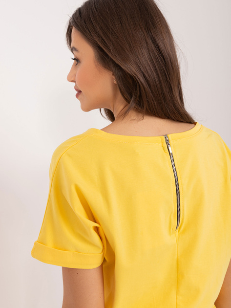 Hurtownia Żółty kombinezon z zamkiem na plechach