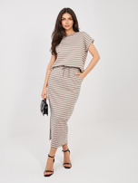 Fango damski t-shirt z grubej bawełny SUBLEVEL