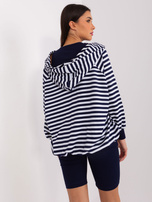 Hurt Granatowo-biały trzyczęściowy komplet casualowy