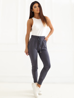 Ecru dámské body basic z bavlny RUE PARIS.
