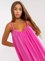 Hurt Różowa letnia sukienka na co dzień Polinne OCH BELLA