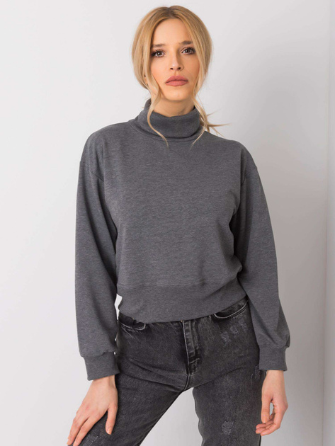 Ciemnoszara melanżowa bluza Vivian