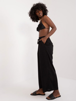 Hurt Black summer pants with pockets SUBLEVEL.