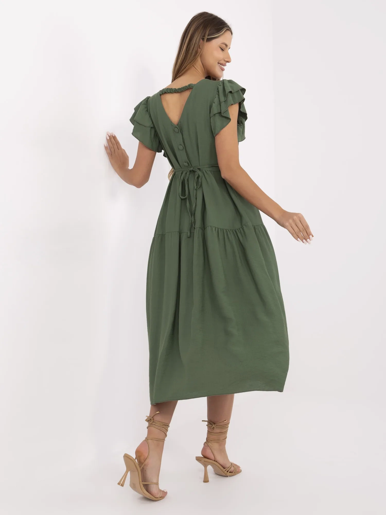 Sukienka khaki