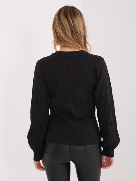 Czarna bluzka z napisem chocolate RUE PARIS