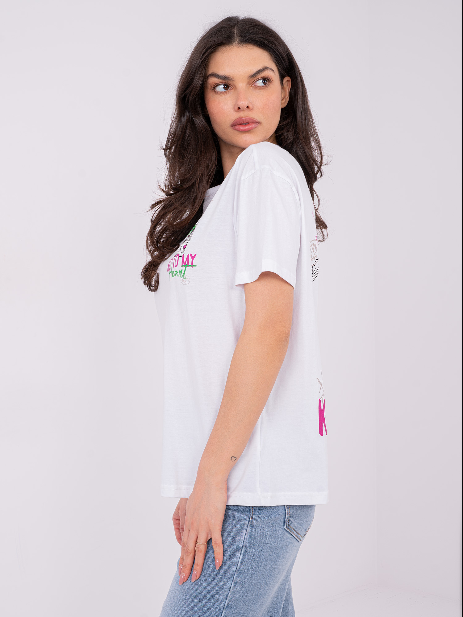 T-shirt biały