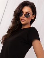 Hurt Czarny bawełniany damski t-shirt basic