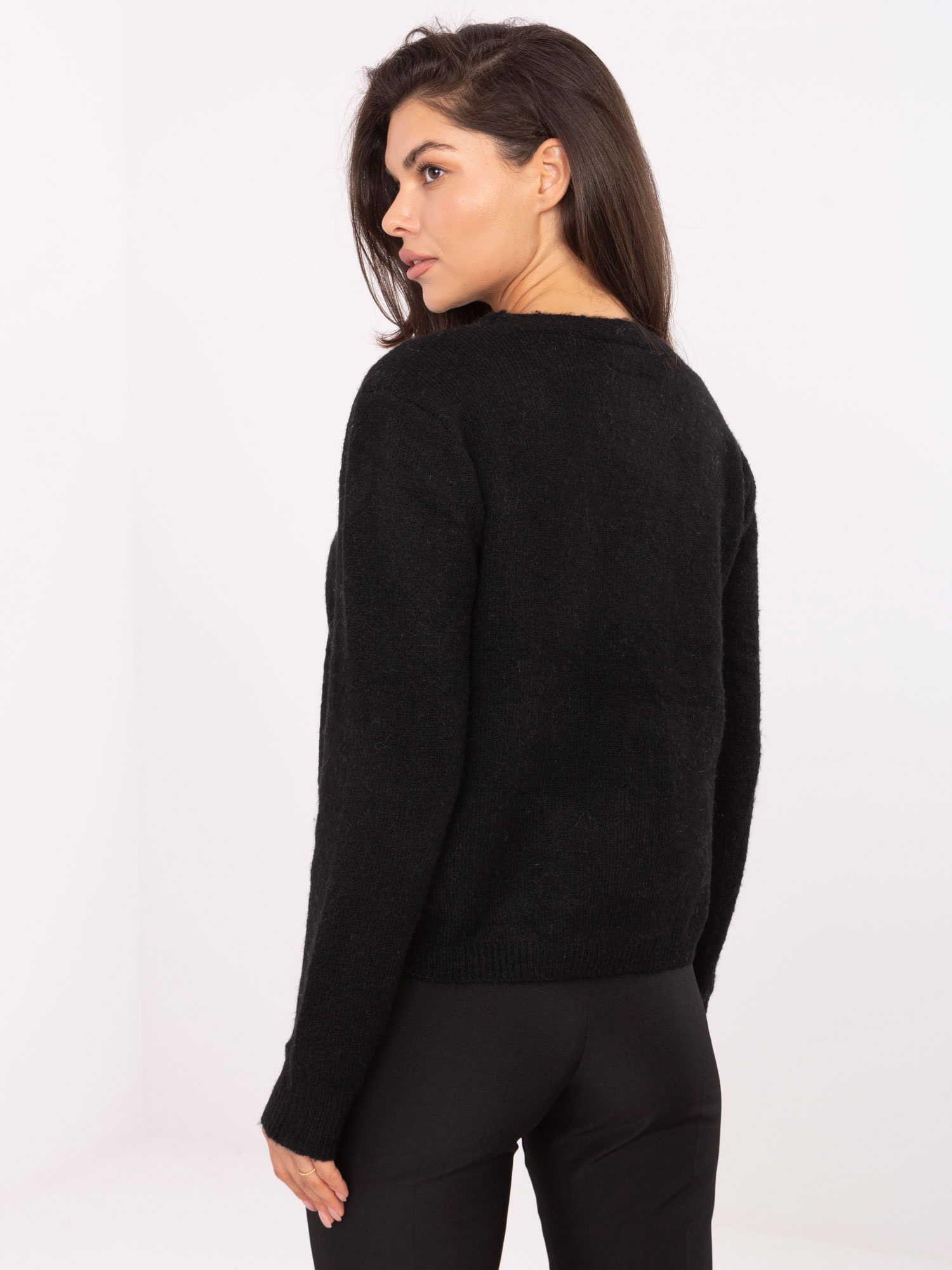 Sweter czarny
