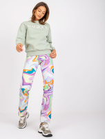 Jasnozielona bluza dresowa bez kaptura Alizee SUBLEVEL 