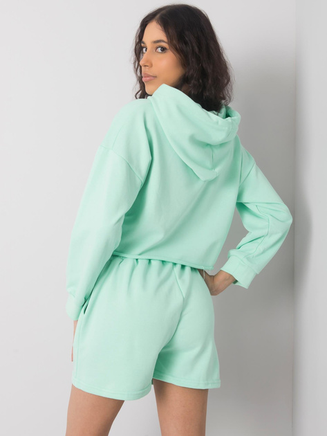 Miętowy komplet casualowy Emola