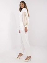 Hurt Ecru dwuczęściowy komplet damski z wiskozą
