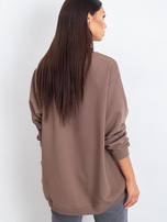 Kawowa bluza Twist