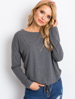 Ciemnoszara bluzka Carla