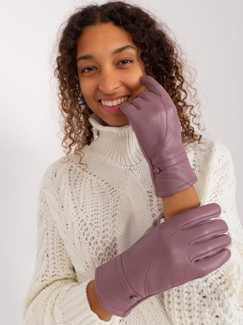 Großhandel lila elegante Touch-Handschuhe.