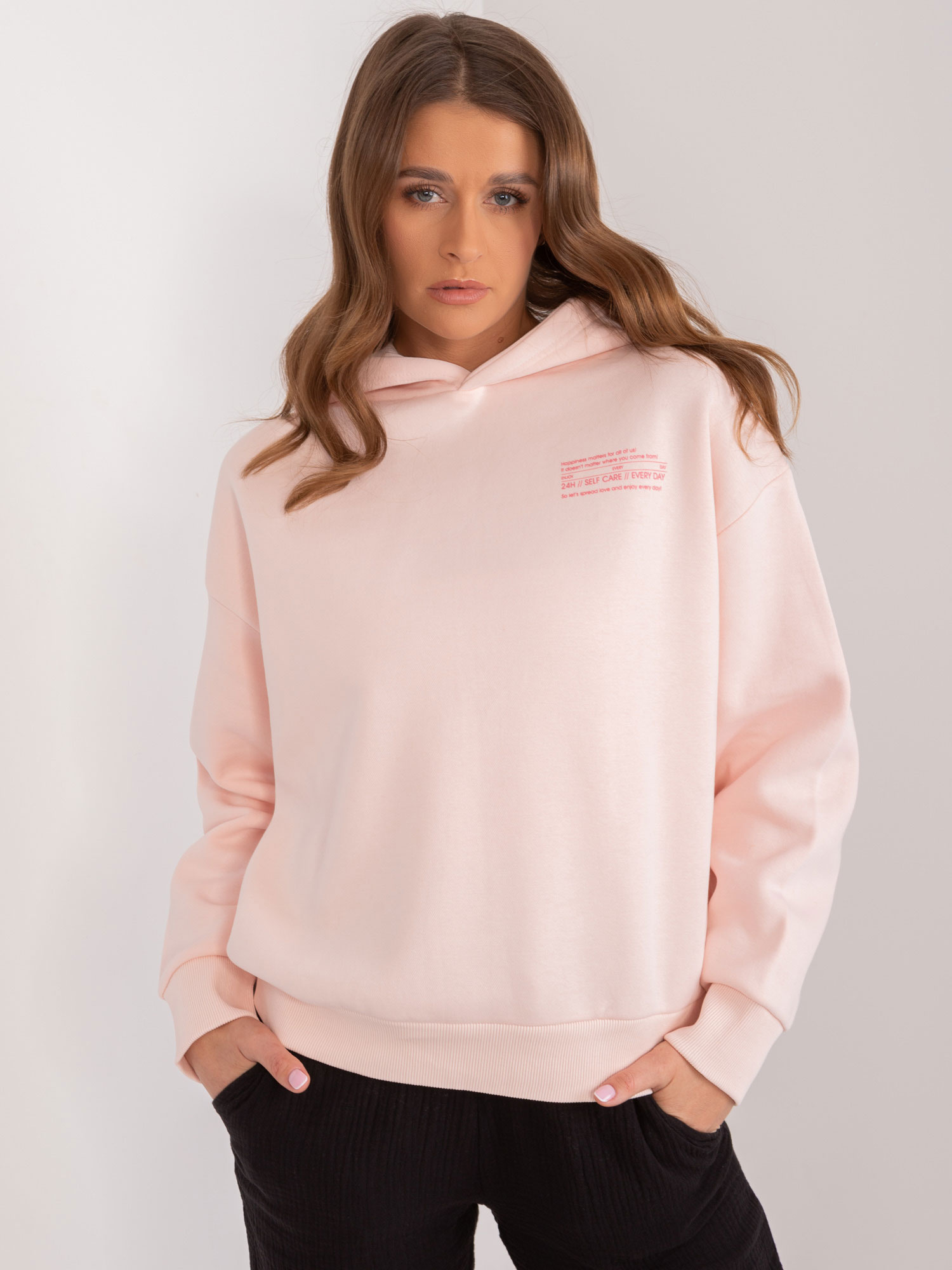 Bluza jasny różowy