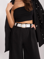 Hurtownia Czarne eleganckie spodnie od garnituru