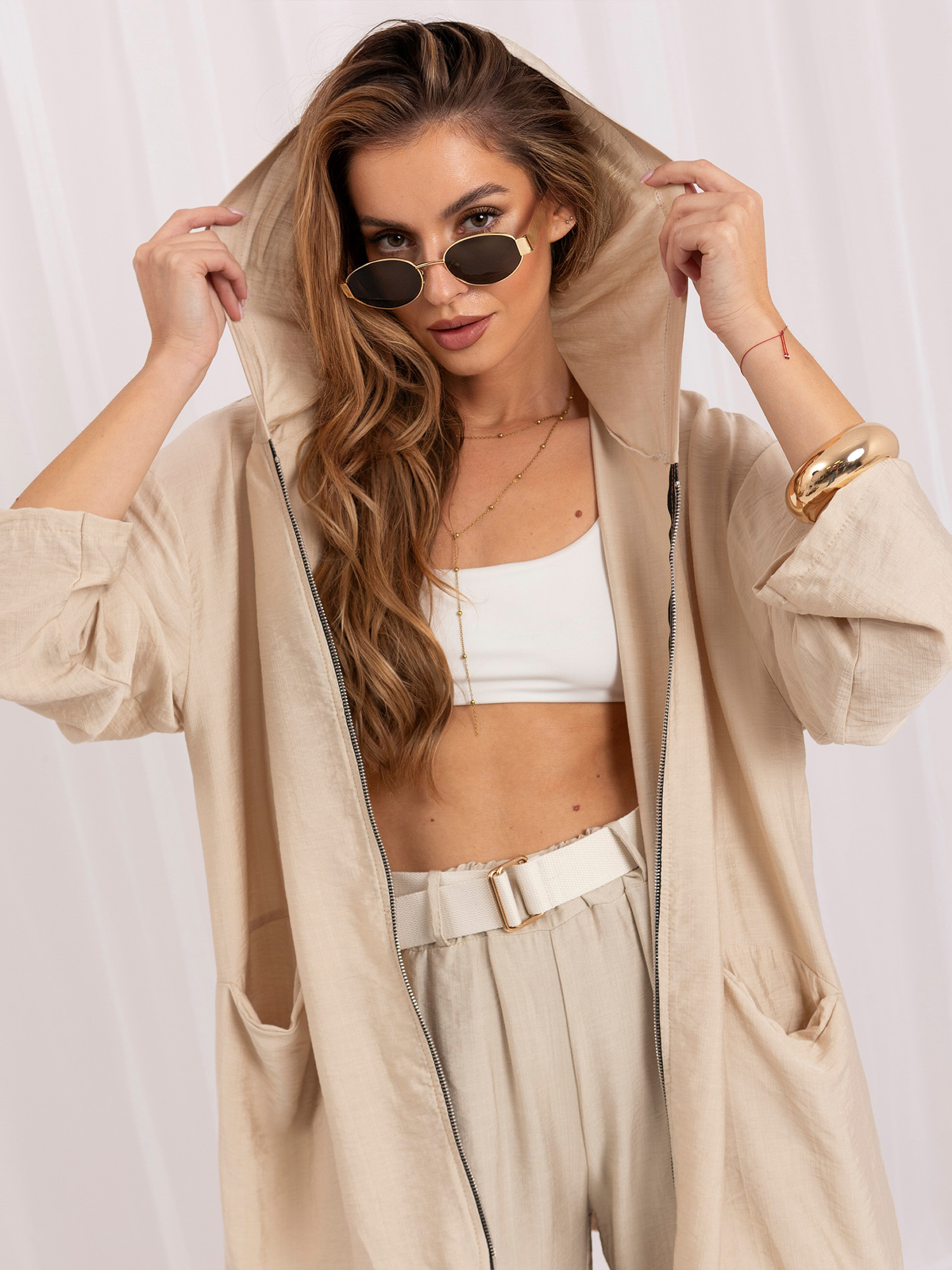 Bluza beżowy