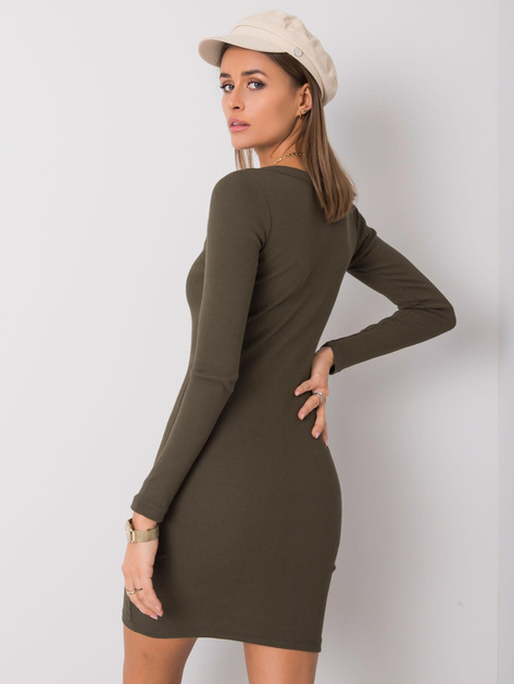 Khaki sukienka Frely RUE PARIS