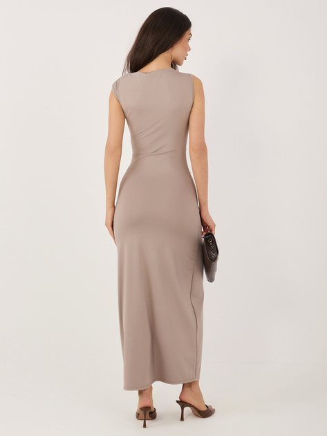 Fango midi sukienka z drapowaniem RUE PARIS