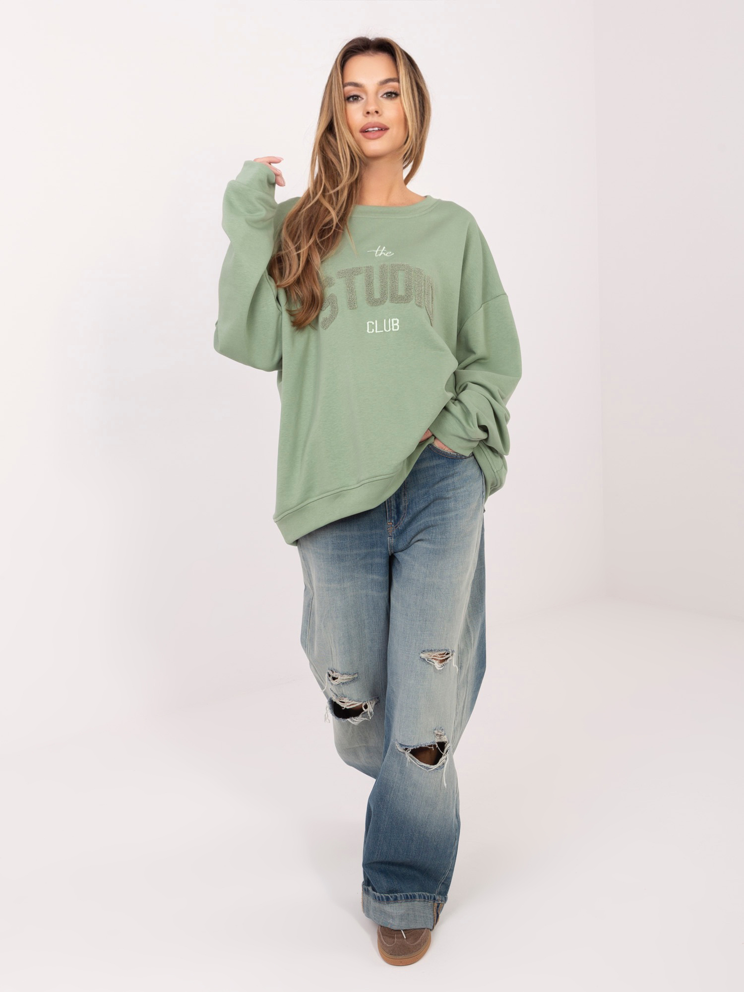 Bluza pistacjowy