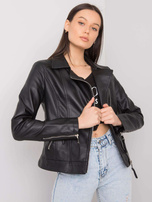 Czarna kurtka ramoneska Adaliya