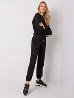 Czarne spodnie Agueda RUE PARIS