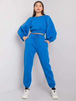 Ciemnoniebieski damski komplet dwuczęściowy Constanca RUE PARIS