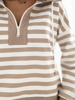 Fango Baumwolljacke mit Reißverschluss oben.