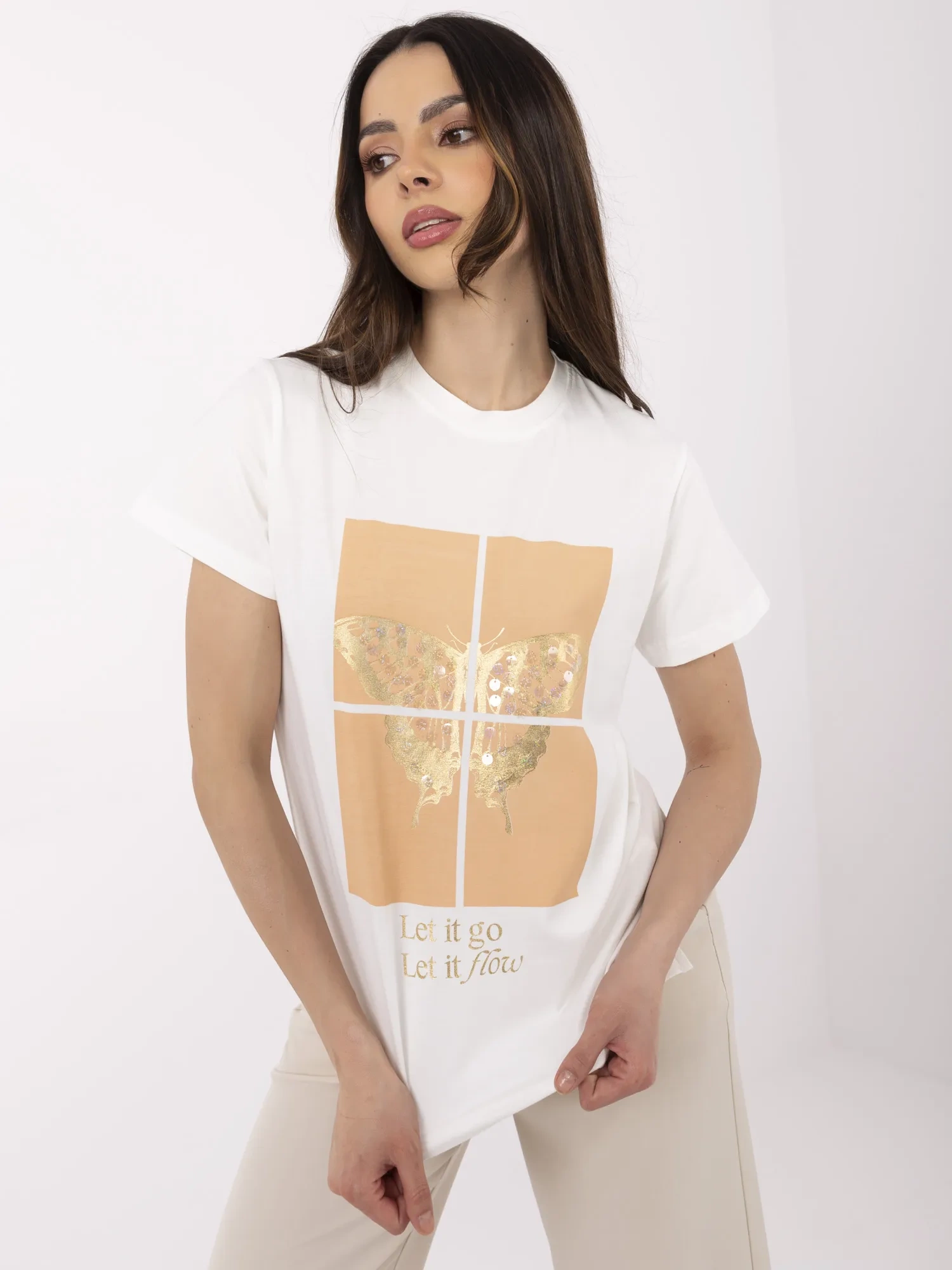 T-shirt ecru