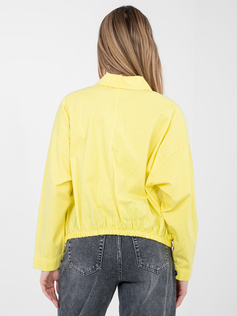 Żółta koszula oversize z bawełny RUE PARIS