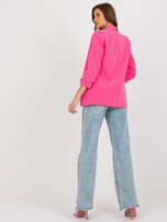 Hurt Różowa elegancka marynarka z podszewką Adela