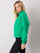 Zielona bluza bez kaptura Emma 