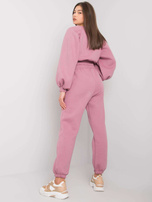 Brudnoróżowy damski komplet dwuczęściowy Constanca RUE PARIS