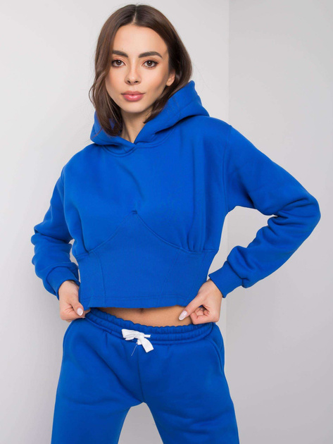 Ciemnoniebieski komplet dresowy ze spodniami Ambretta