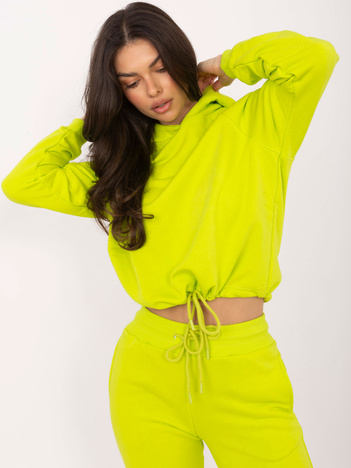 Limonkowy komplet Adoria